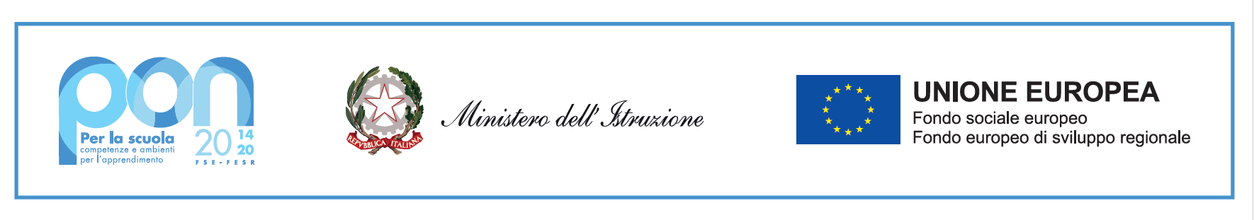 logo pon 2014 2020 lungo